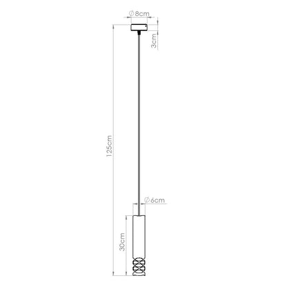 Hanglamp LIRO 1 wit