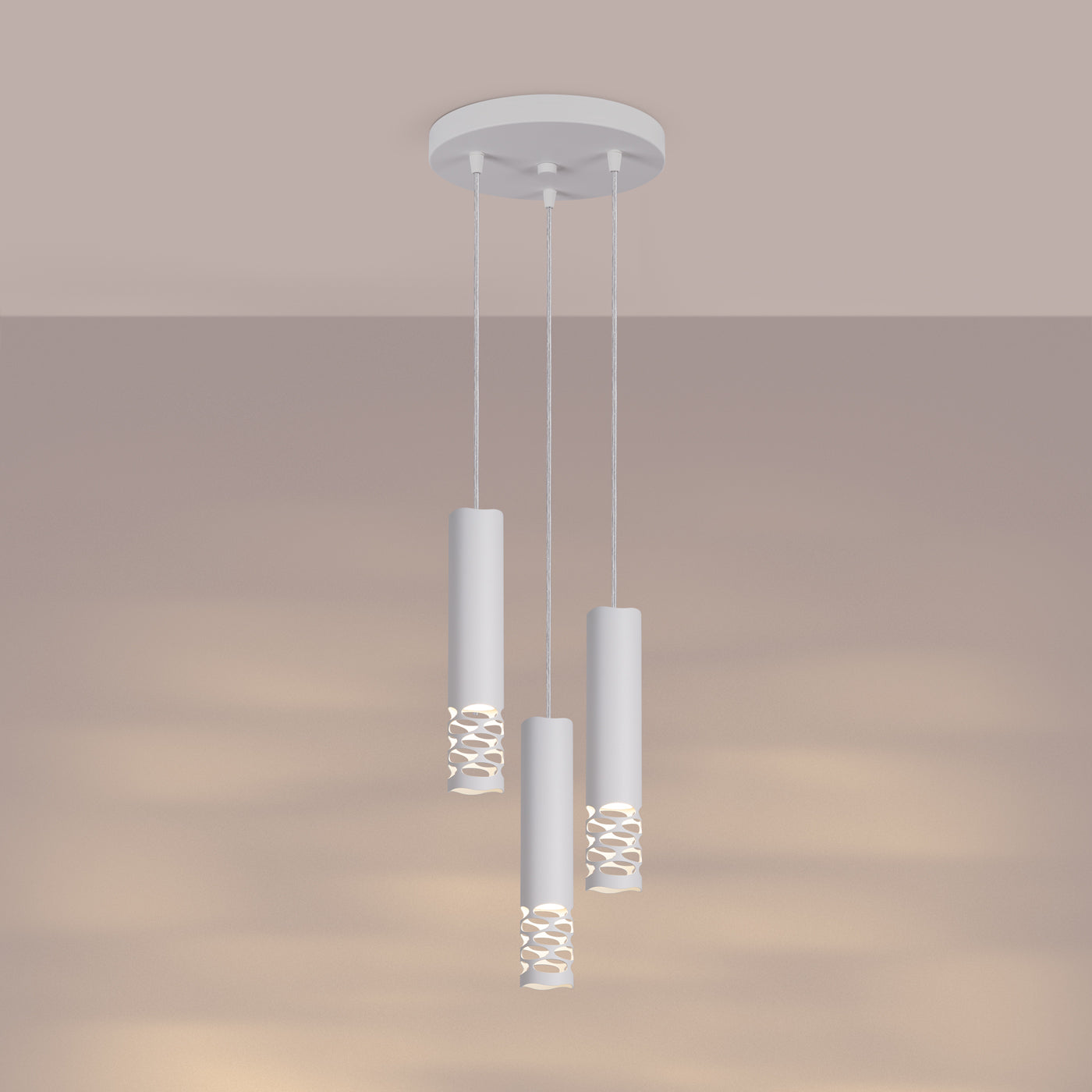 Hanglamp LIRO 3P wit