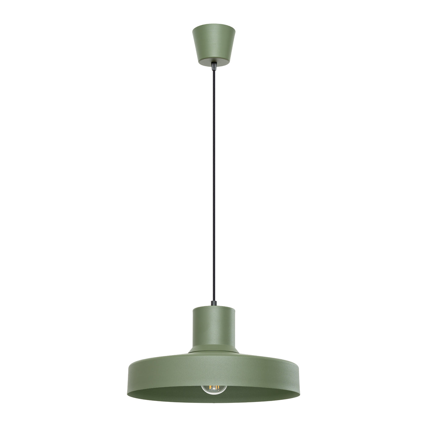 Hanglamp BILO olijfgroen
