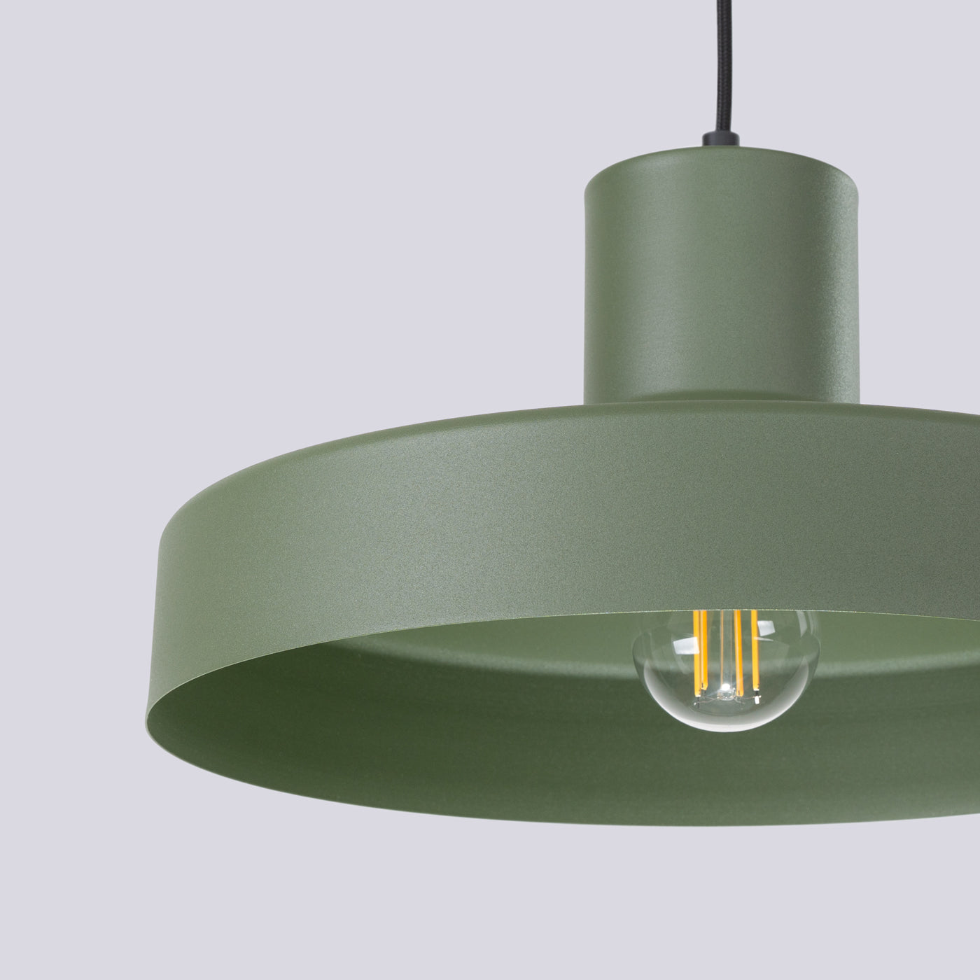Hanglamp BILO olijfgroen