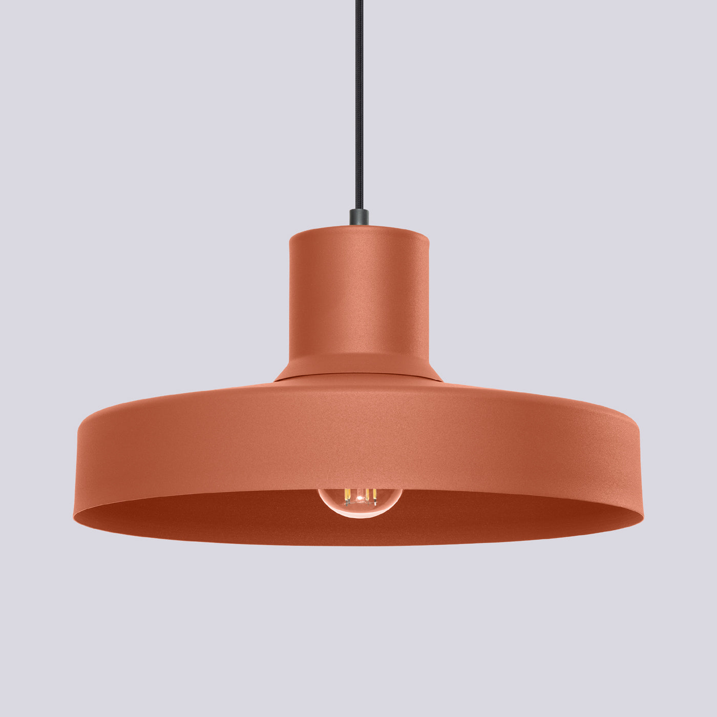 Hanglamp BILO rood oker