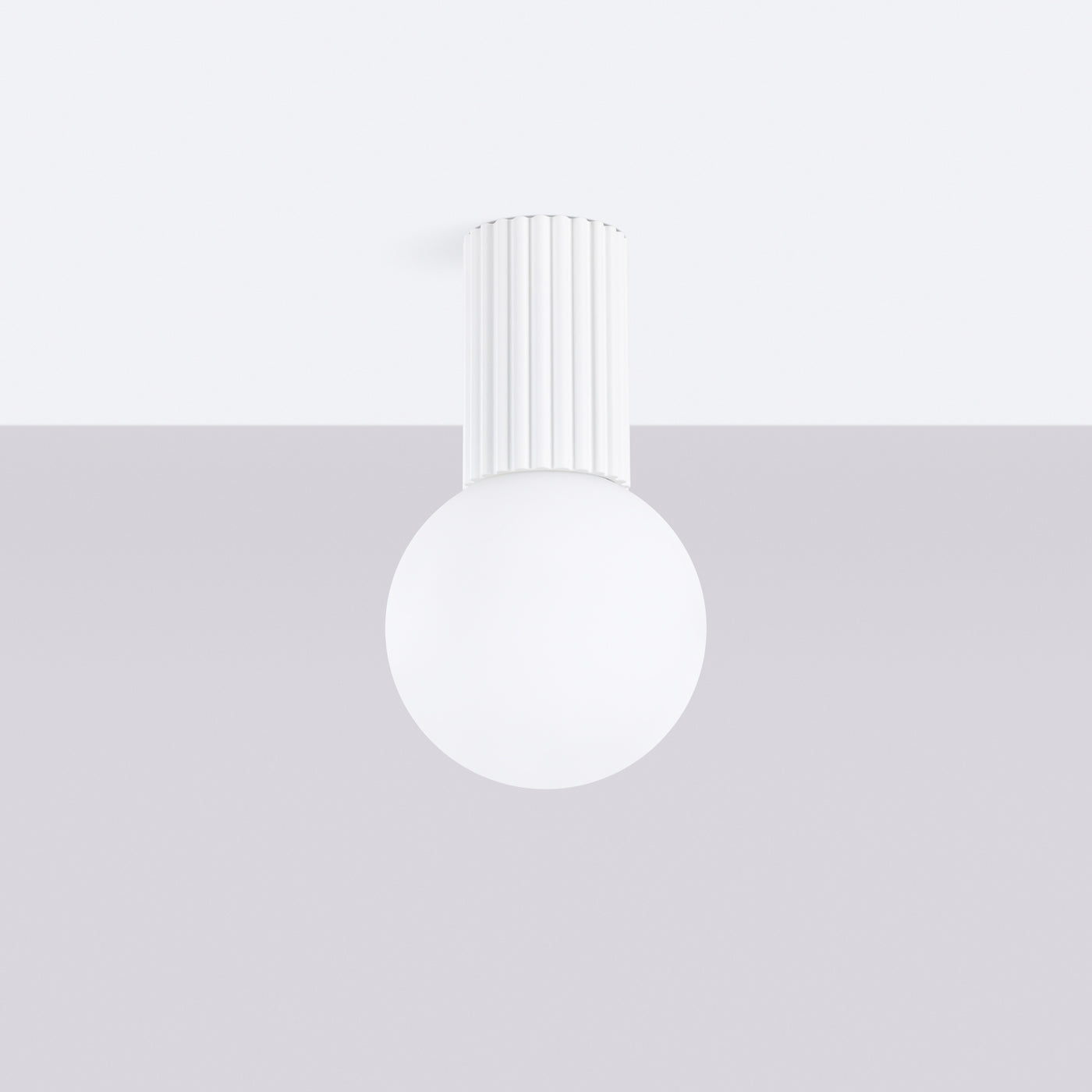 Plafondlamp HALO wit IP44