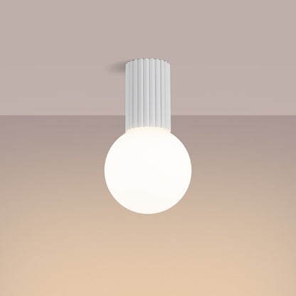 Plafondlamp HALO wit IP44