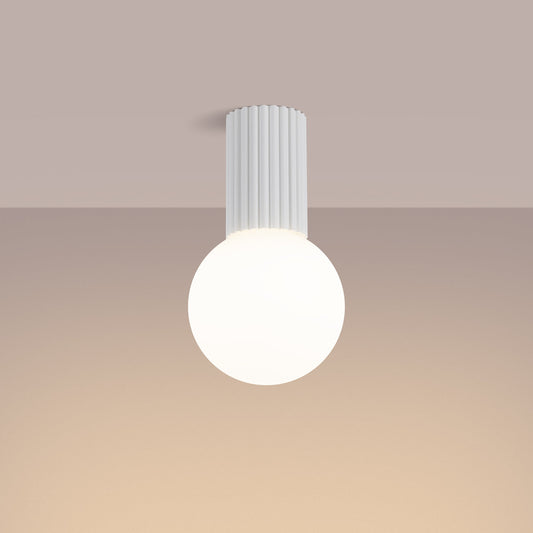 Plafondlamp HALO wit IP44