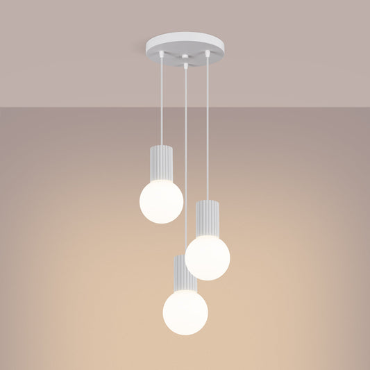 Hanglamp HALO 3P wit