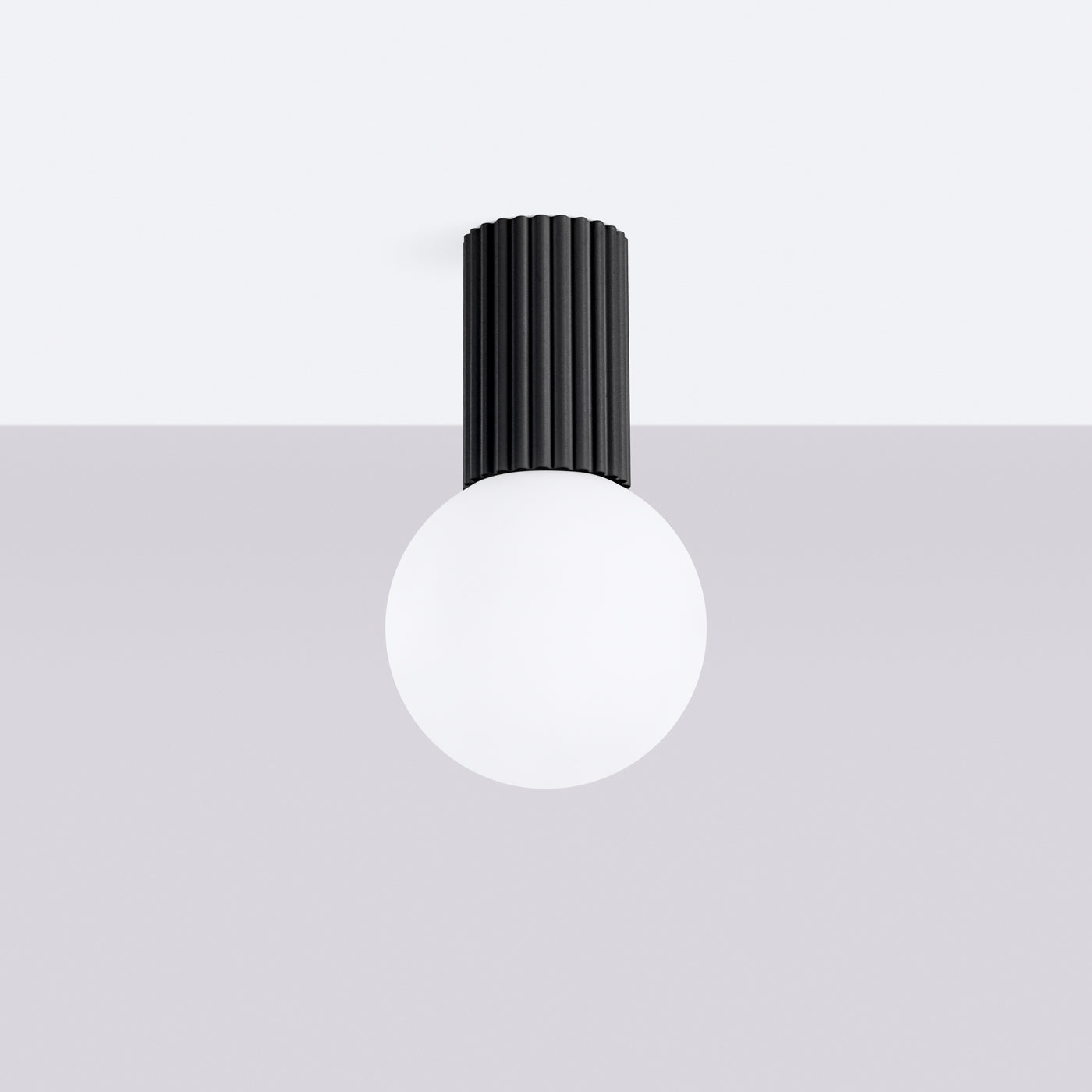 Plafondlamp HALO zwart IP44