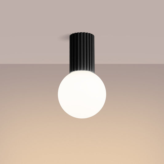 Plafondlamp HALO zwart IP44