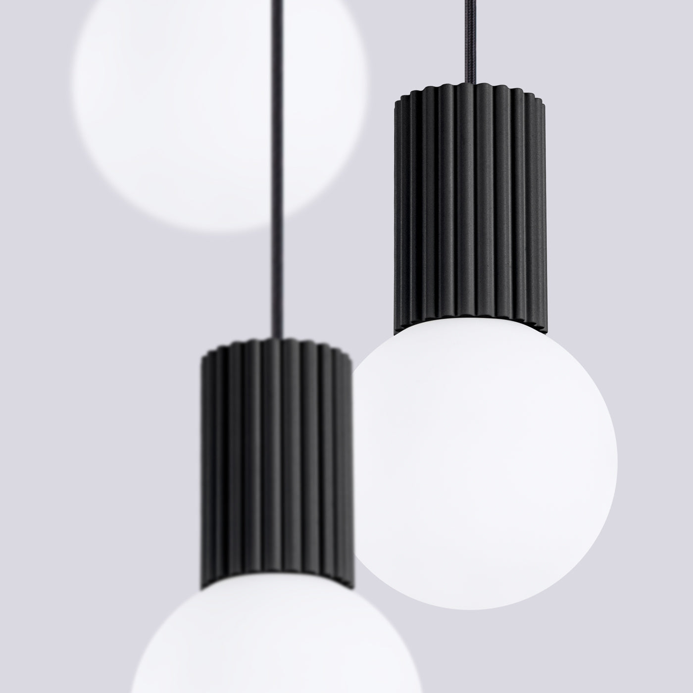 Hanglamp HALO 3P zwart