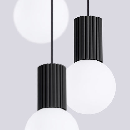 Hanglamp HALO 3P zwart
