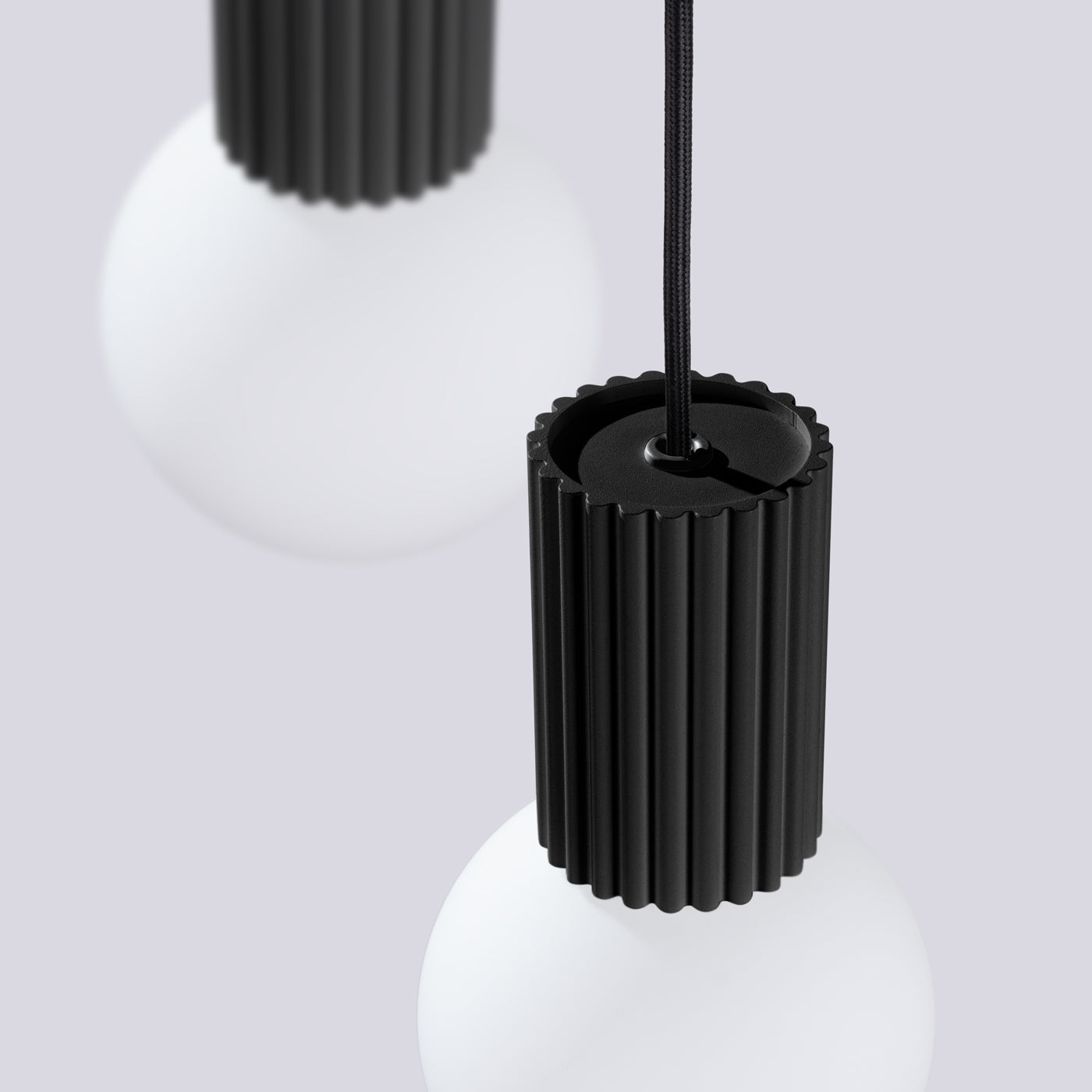 Hanglamp HALO 3P zwart