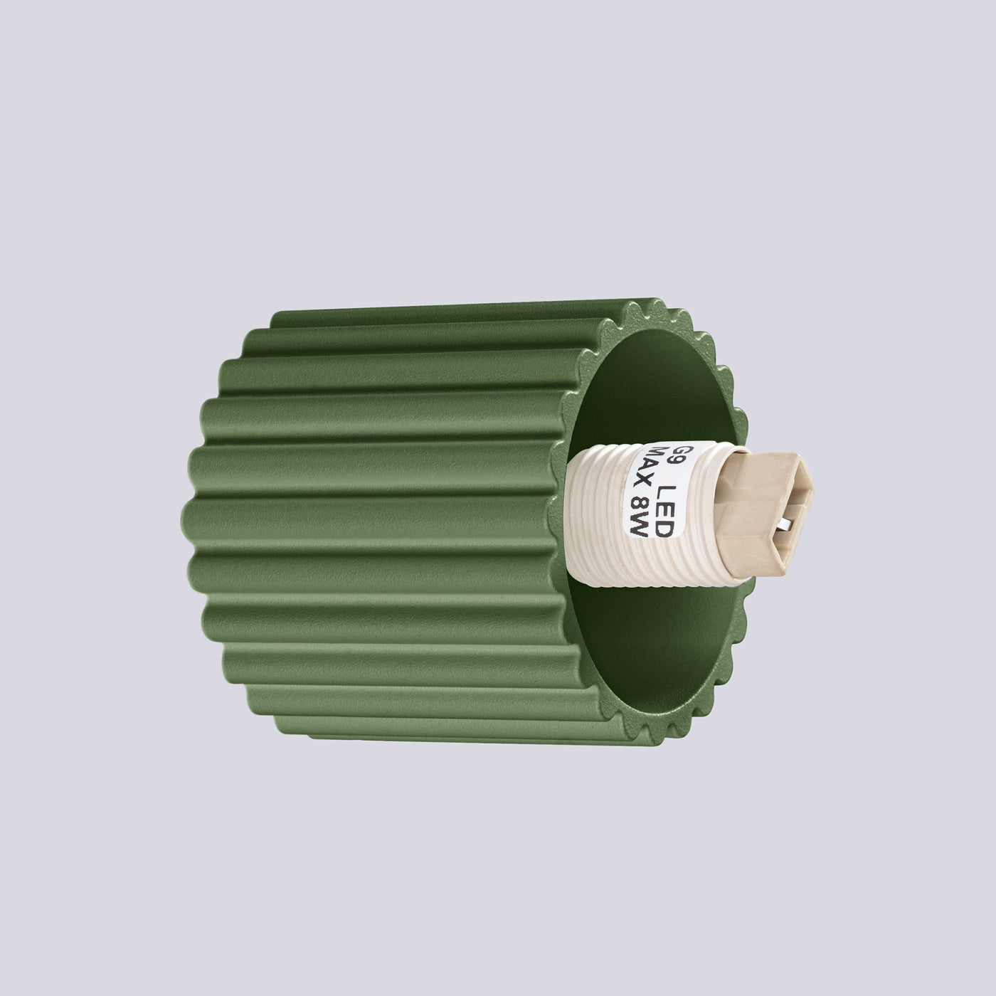 Wandlamp HALO olijfgroen IP44