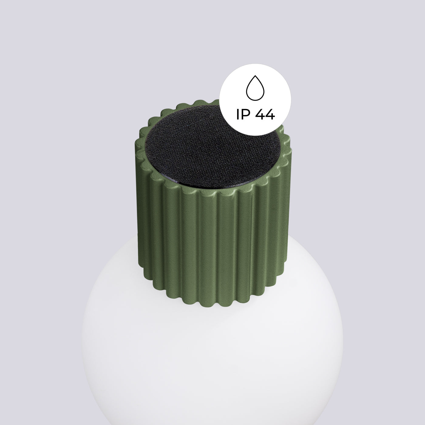 Wandlamp HALO olijfgroen IP44