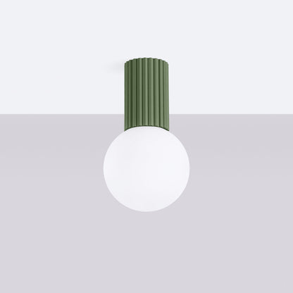Plafondlamp HALO olijfgroen IP44