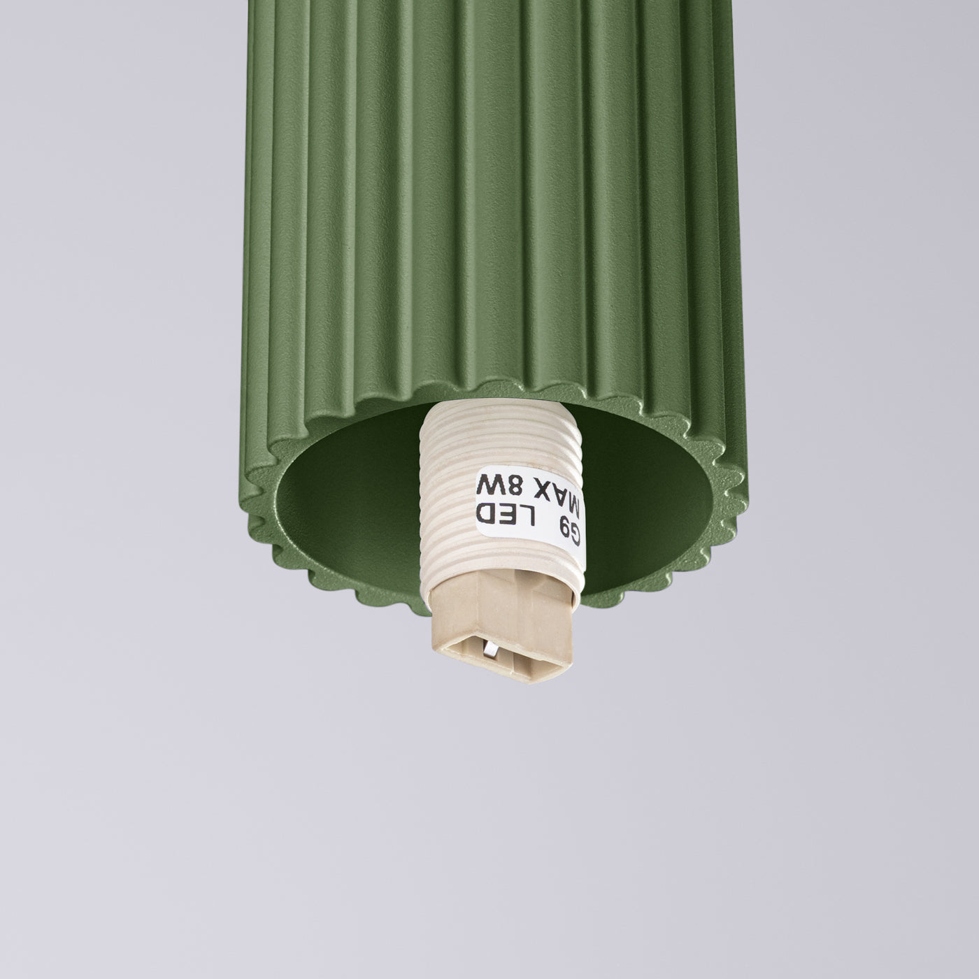 Plafondlamp HALO olijfgroen IP44