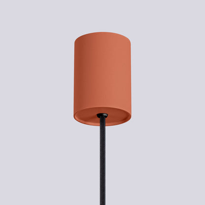Hanglamp HALO 1 rood ochra