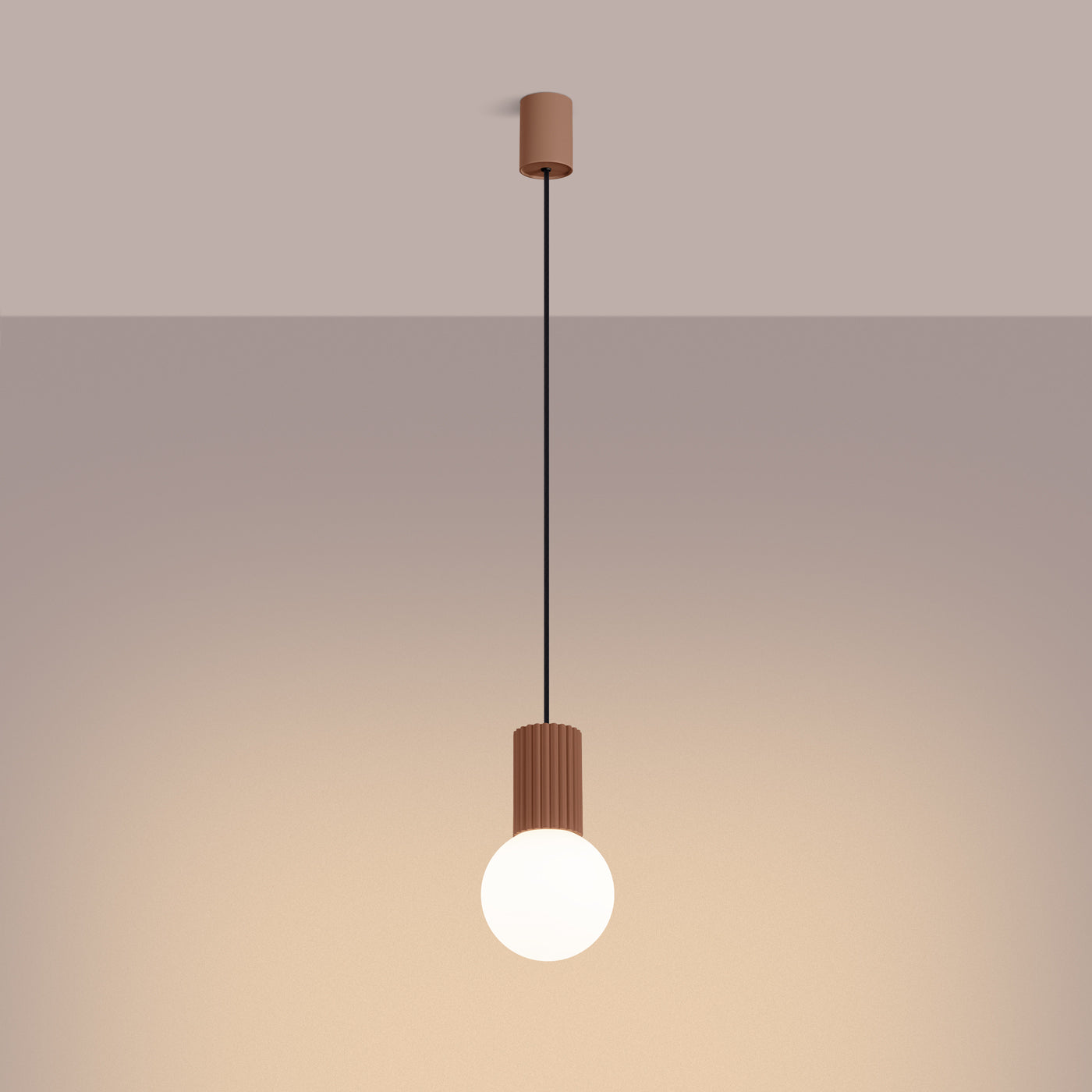 Hanglamp HALO 1 mokka