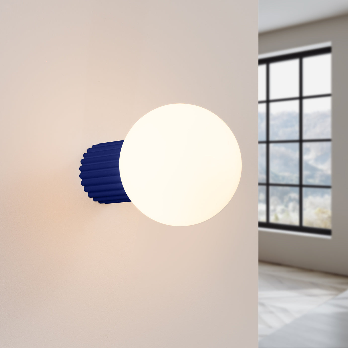 Wandlamp HALO ultramarijn IP44