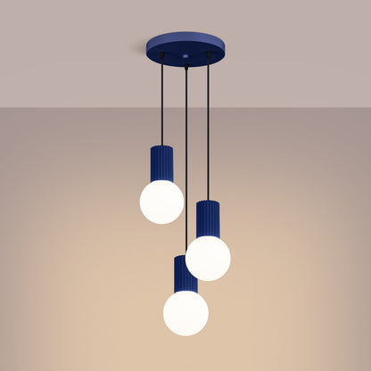Hanglamp HALO 3P ultramarijn