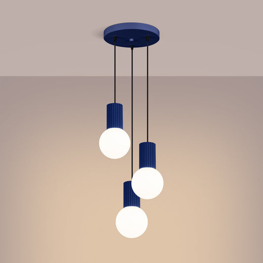 Hanglamp HALO 3P ultramarijn