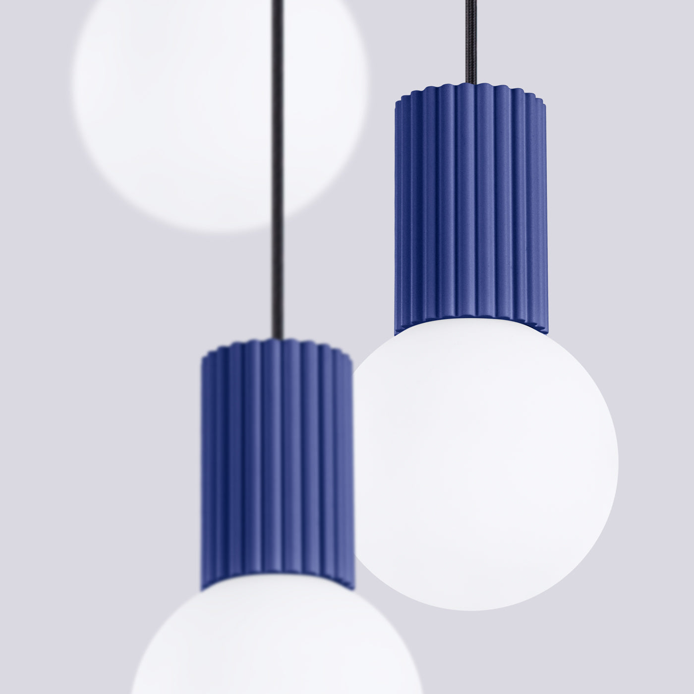 Hanglamp HALO 3P ultramarijn