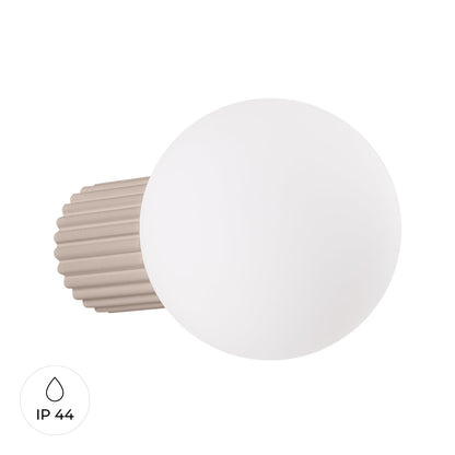 Wandlamp HALO taupe IP44