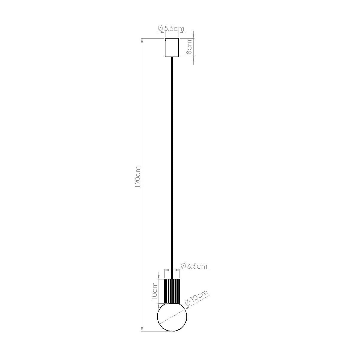 Hanglamp HALO 1 taupe