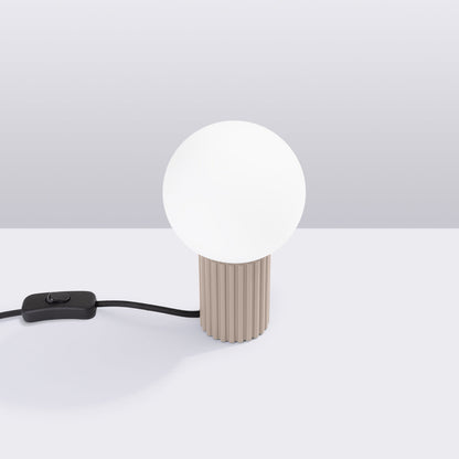 Tafellamp HALO taupe