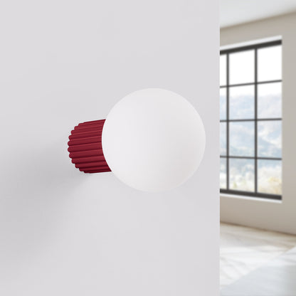 Wandlamp HALO bordeaux IP44