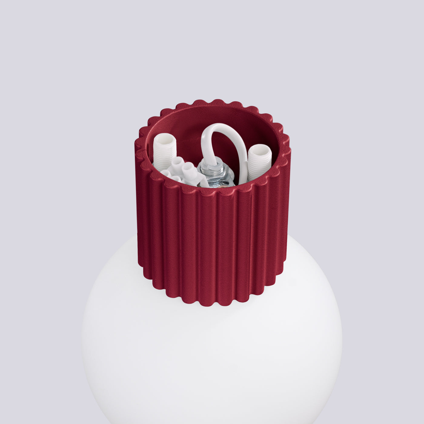 Wandlamp HALO bordeaux IP44