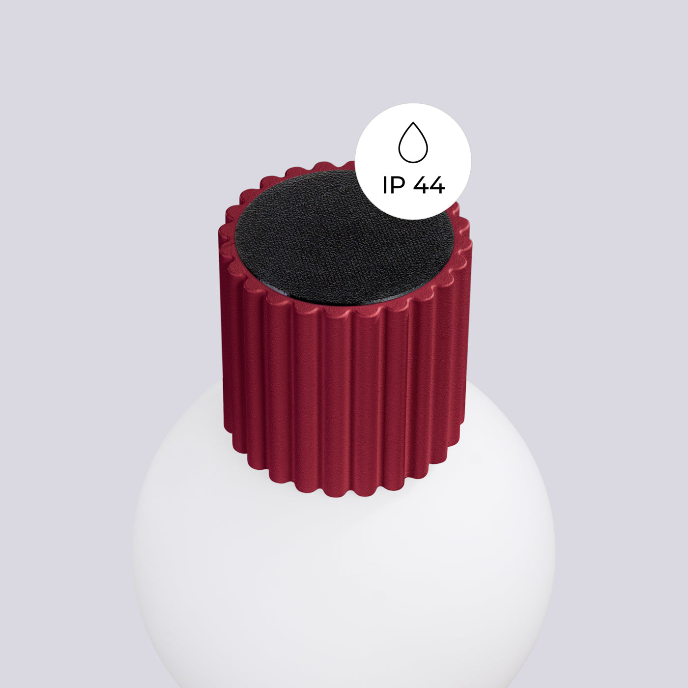 Wandlamp HALO bordeaux IP44