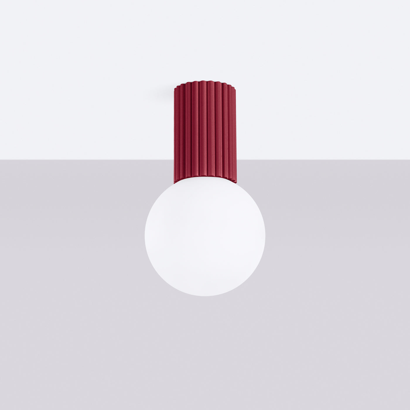 Plafondlamp HALO bordeaux IP44