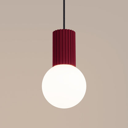 Hanglamp HALO 1 bordeauxrood