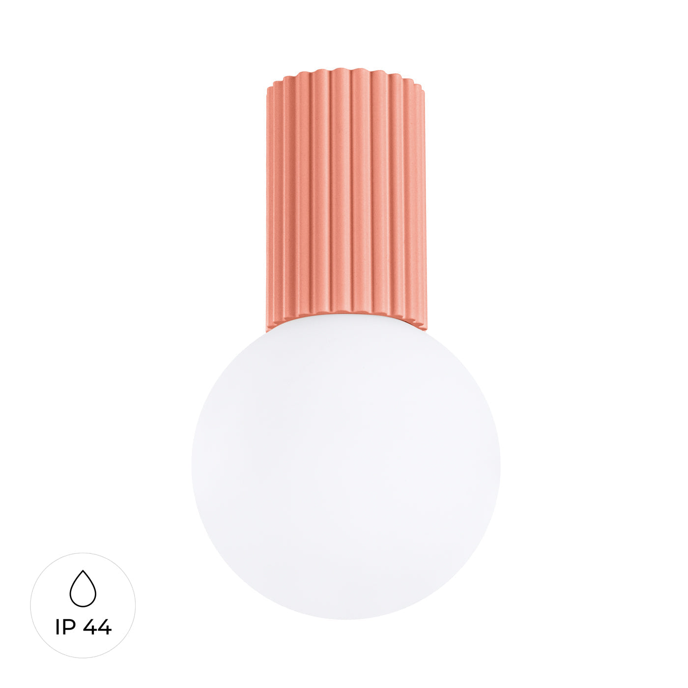 Plafondlamp HALO perzik IP44