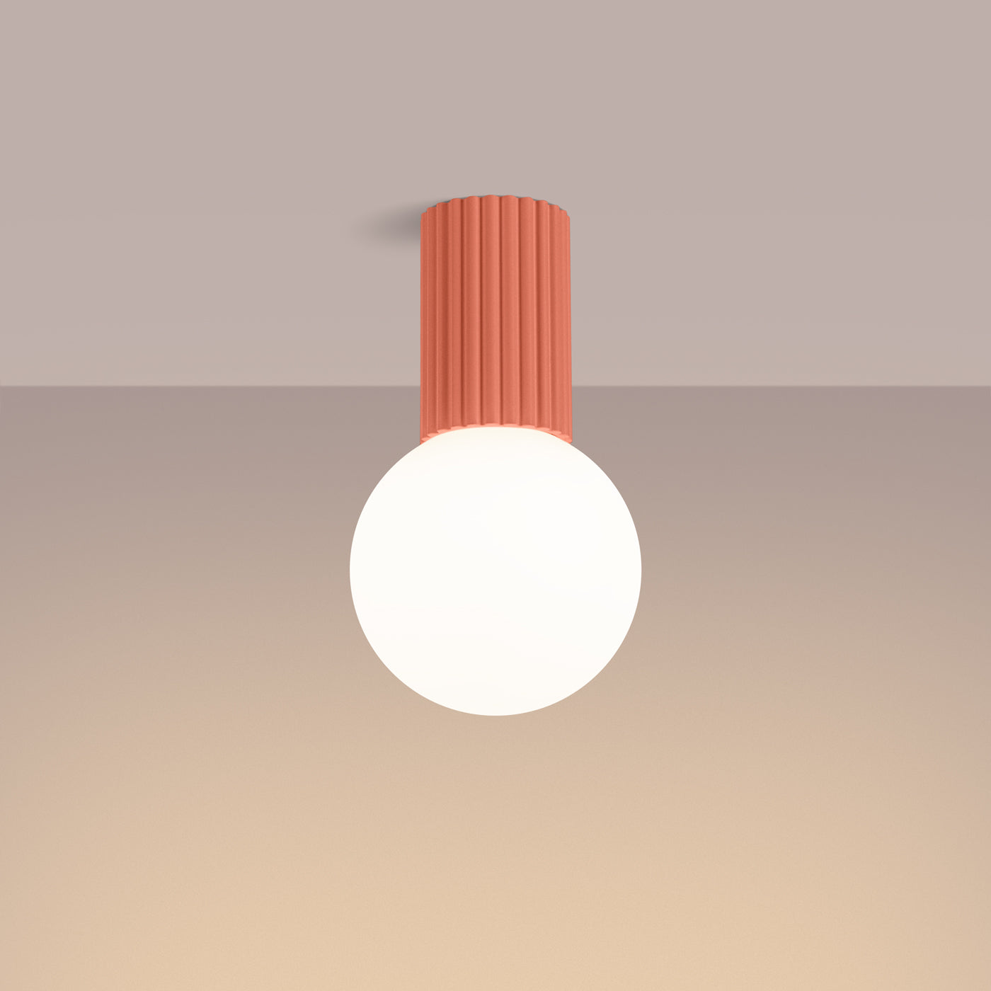 Plafondlamp HALO perzik IP44