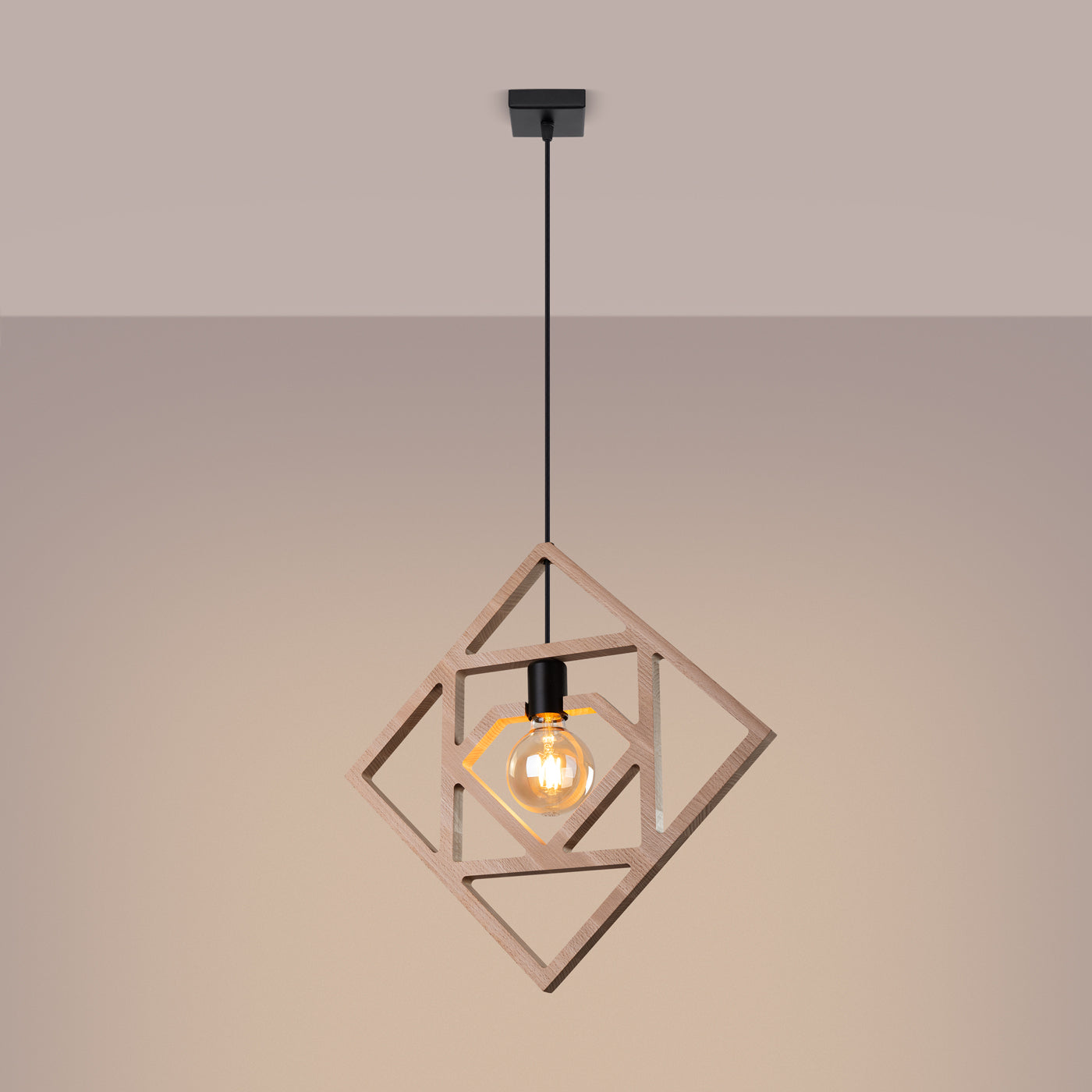 Houten Hanglamp CARO