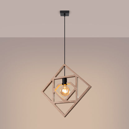Houten Hanglamp CARO
