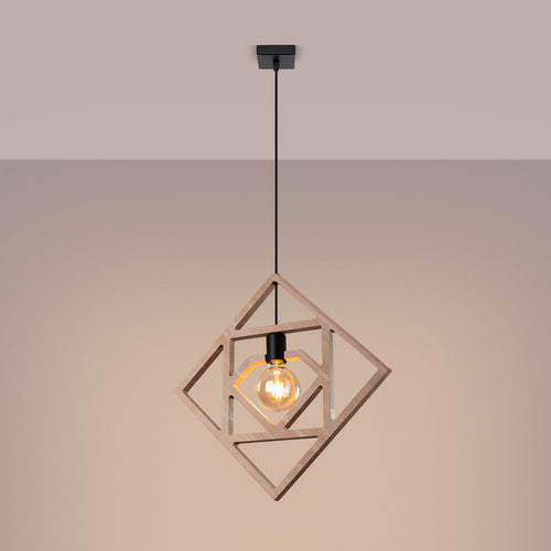 Houten Hanglamp CARO